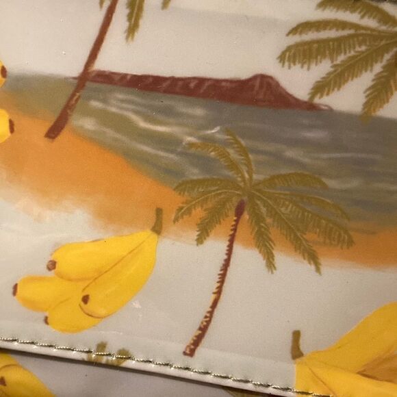 Palm Banana Bag Lunch Snack Tote Cosmetic Bag Baby Baby Beach Carrier - Picture 2 of 8